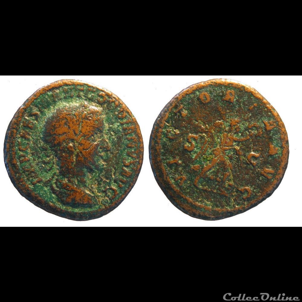 as 1ere émission VICTORIA AVG Droite monnaie antique romaine as 1ere emission victoria avg droite