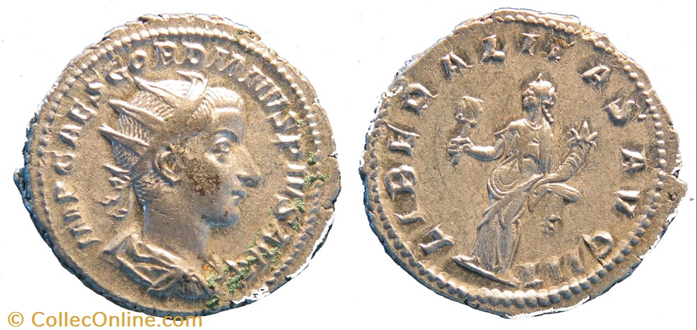 monnaie antique av jc ap romaine antoninien 3e emission 2e phase hybride liberalitas
