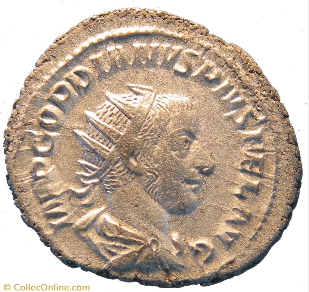 antoninien 4e émission IOVI STATORI monnaie antique av jc ap romaine antoninien 4e emission iovi statori