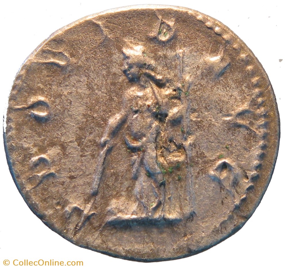 monnaie antique av jc ap romaine antoninien 5e emission providentia