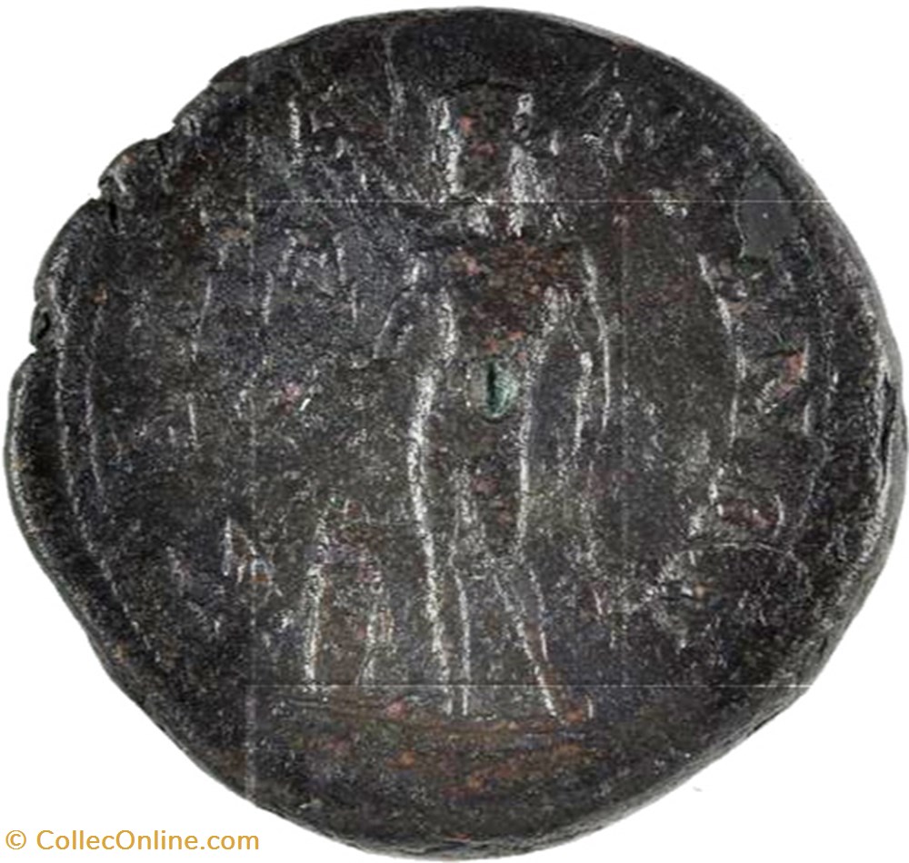 tetrassaria Apollon monnaies antiquite av jc romaines provinciales tetrassaria apollon