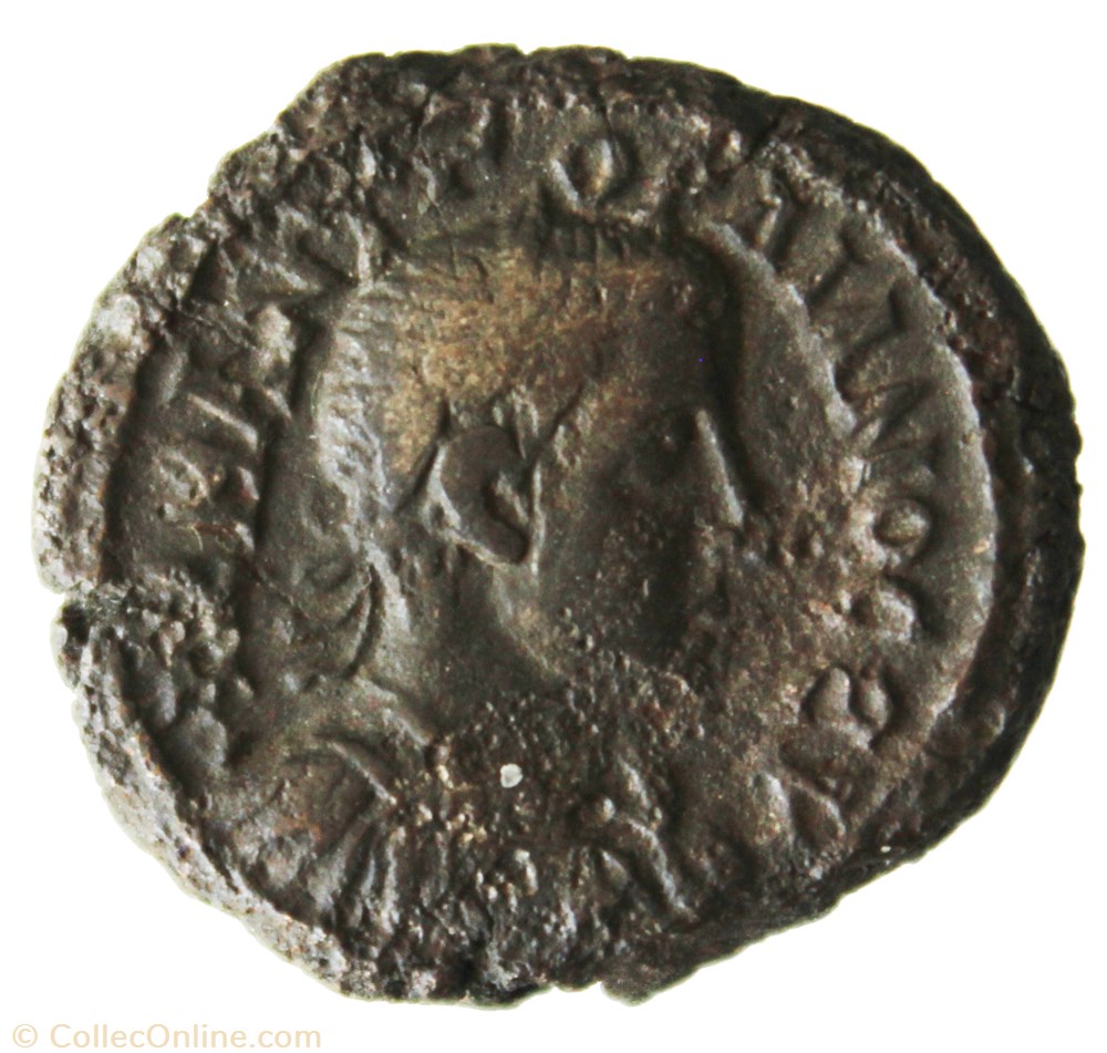monnaie antique av jc ap romaine provinciale gordien auguste an 6 aigle