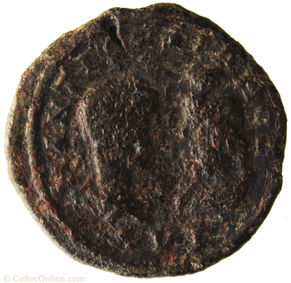 Pentassaria Gordien et Sarapis Dazralas monnaie antique av jc romaine provinciale pentassaria gordien et sarapis dazralas