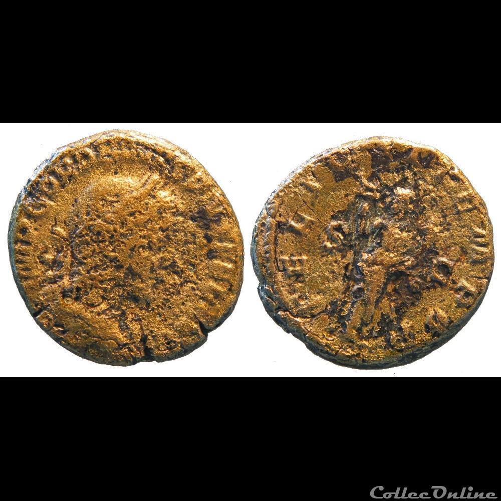as 5e émission FELICIT TEMPOR monnaie antique romaine as 5e emission felicit tempor