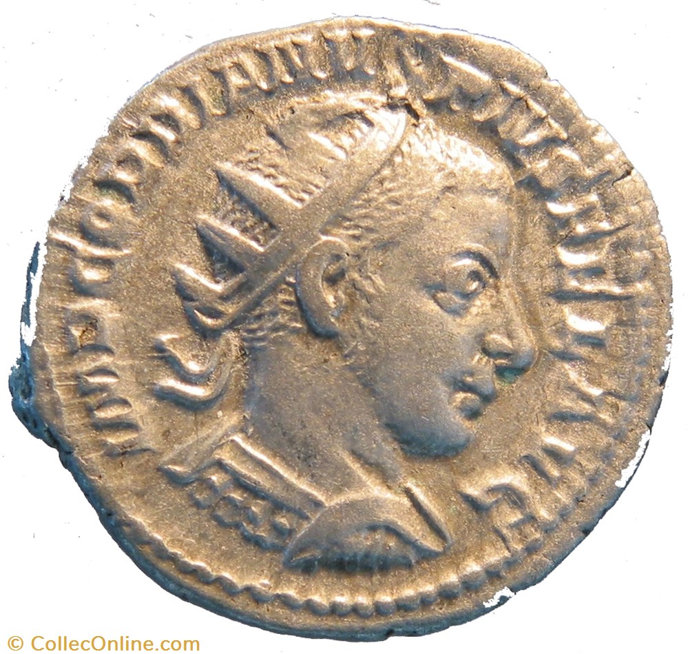Antoninien 2eme émission phase A Fides monnaie antique av jc ap romaine antoninien 2eme emission phase a fides