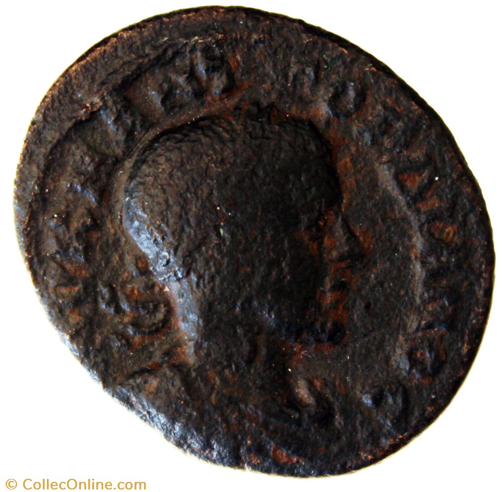 Tetrassaria Mont Argée sur un autel anépigraphe monnaie antique av jc romaine provinciale tetrassaria mont argee sur un autel anepigraphe