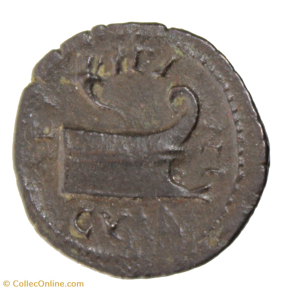 Coela Gordien diassaria (proue) monnaie antique av jc ap romaine provinciale coela gordien diassaria proue