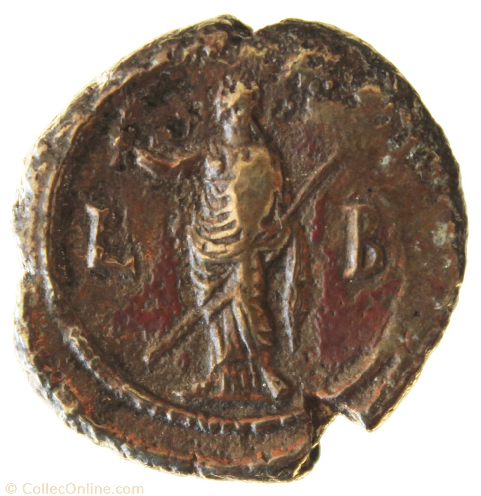 monnaie antique av jc ap romaine provinciale gordien auguste an 2 eirene