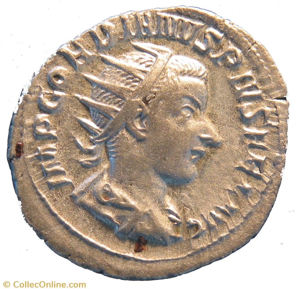 antoninien 3e émission 3e phase gordien monnaie antique av jc ap romaine antoninien 3e emission 3e phase gordien