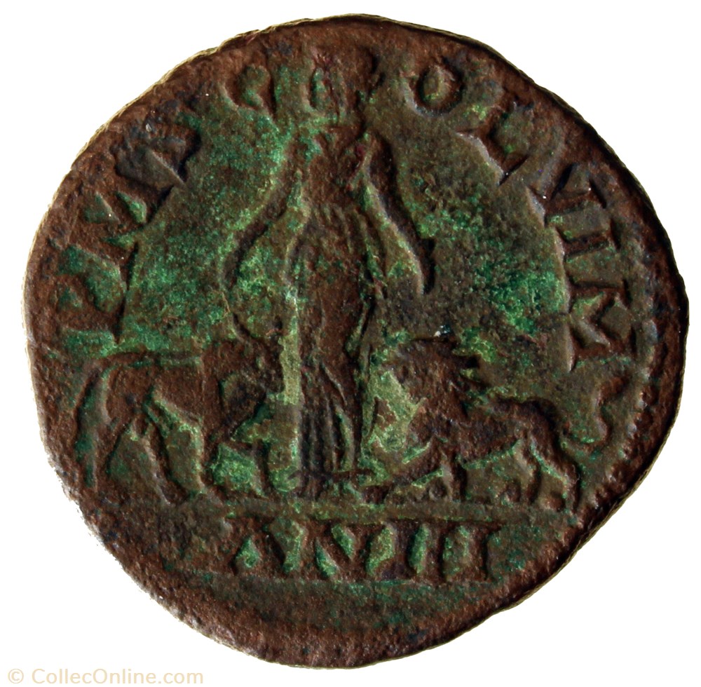 sesterce AN 3 monnaie antique av jc ap romaine provinciale sesterce an 3