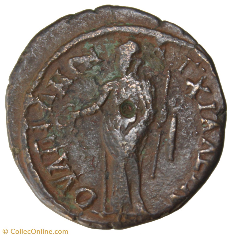 Gordien et Tranquilline Pentassaria Hera monnaie antique av jc ap romaine provinciale gordien et tranquilline pentassaria hera