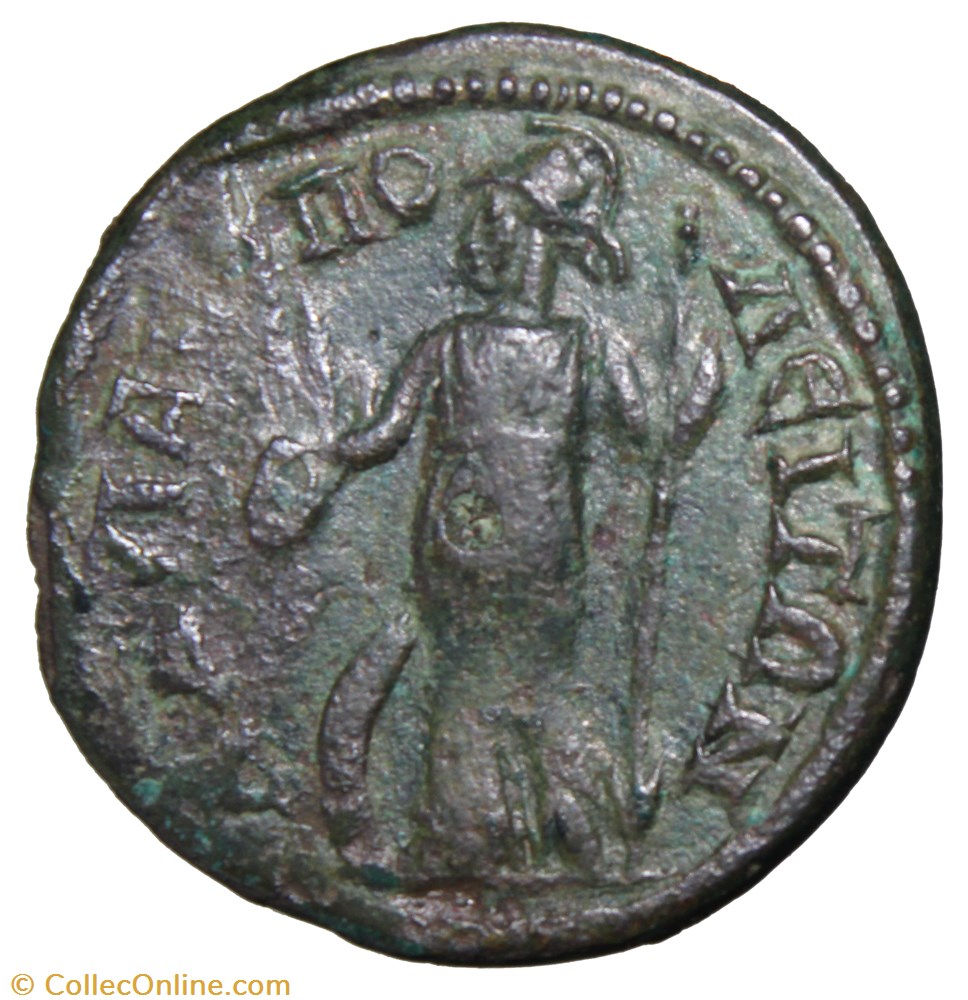 Gordien Tétrassaria Athena monnaie antique av jc ap romaine provinciale gordien tetrassaria athena