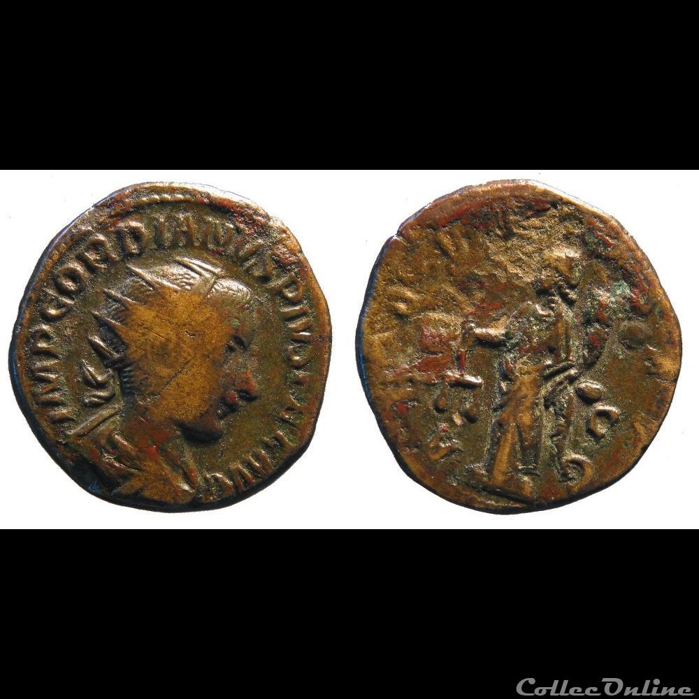 dupondius 3e emission 3e phase AEQVITAS AVG monnaie antique romaine dupondius 3e emission 3e phase aeqvitas avg