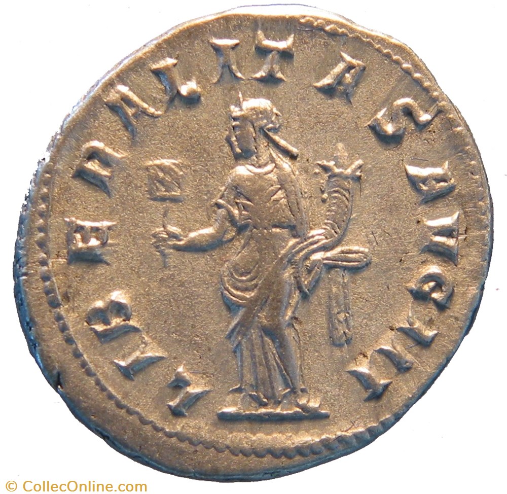 antoninien 3e émission 3e phase Liberalitas monnaie antique av jc ap romaine antoninien 3e emission 3e phase liberalitas