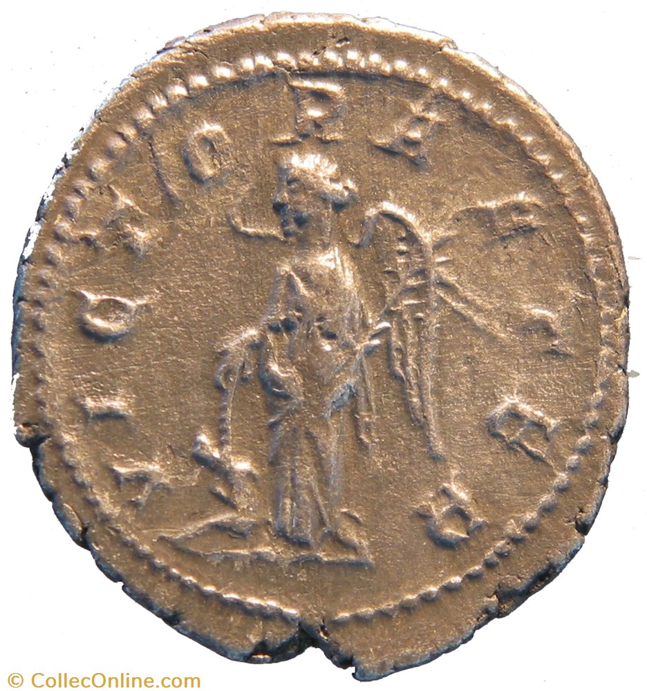 monnaie antique av jc ap romaine antoninien 5e emission victoire