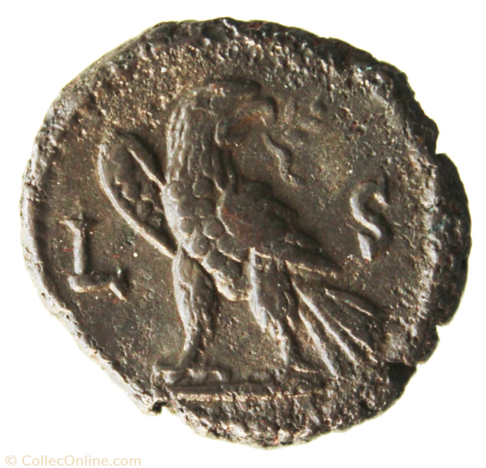 monnaie antique av jc ap romaine provinciale gordien auguste an 6 aigle