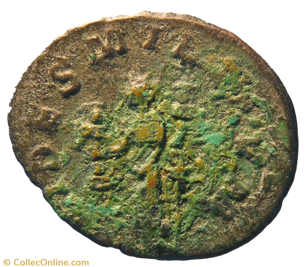 Antoninien 1ere émission Fides monnaie antique av jc ap romaine antoninien 1ere emission fides