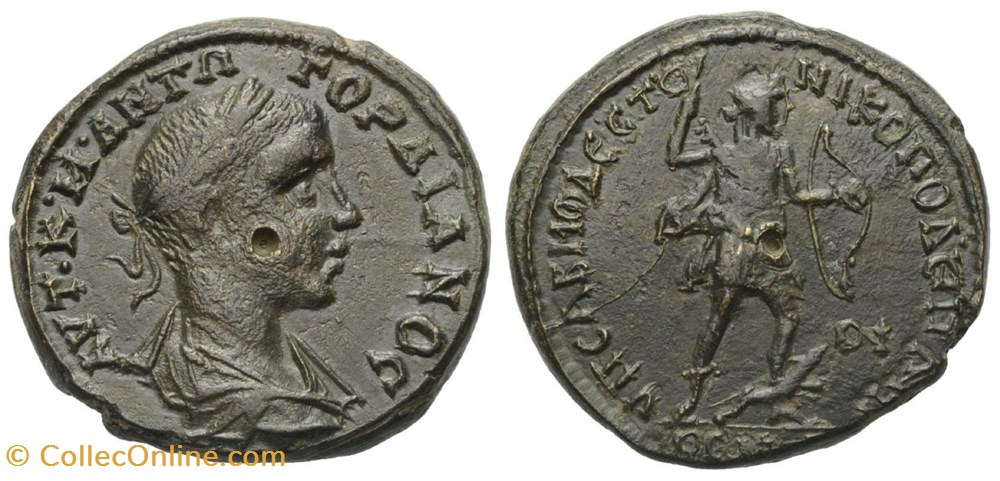 Artémis monnaies antiques romaines provinciales artemis