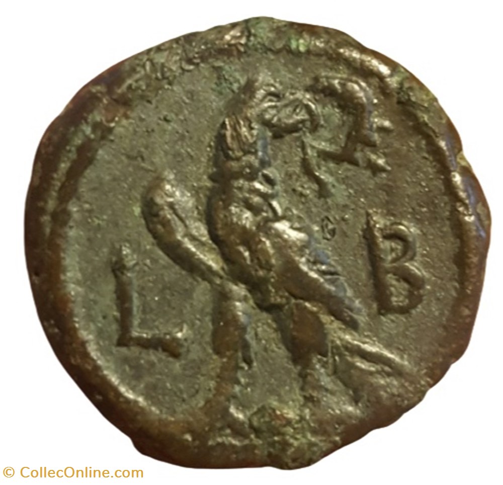 Gordien Auguste an 2 Aigle monnaie antique av jc ap romaine provinciale gordien auguste an 2 aigle