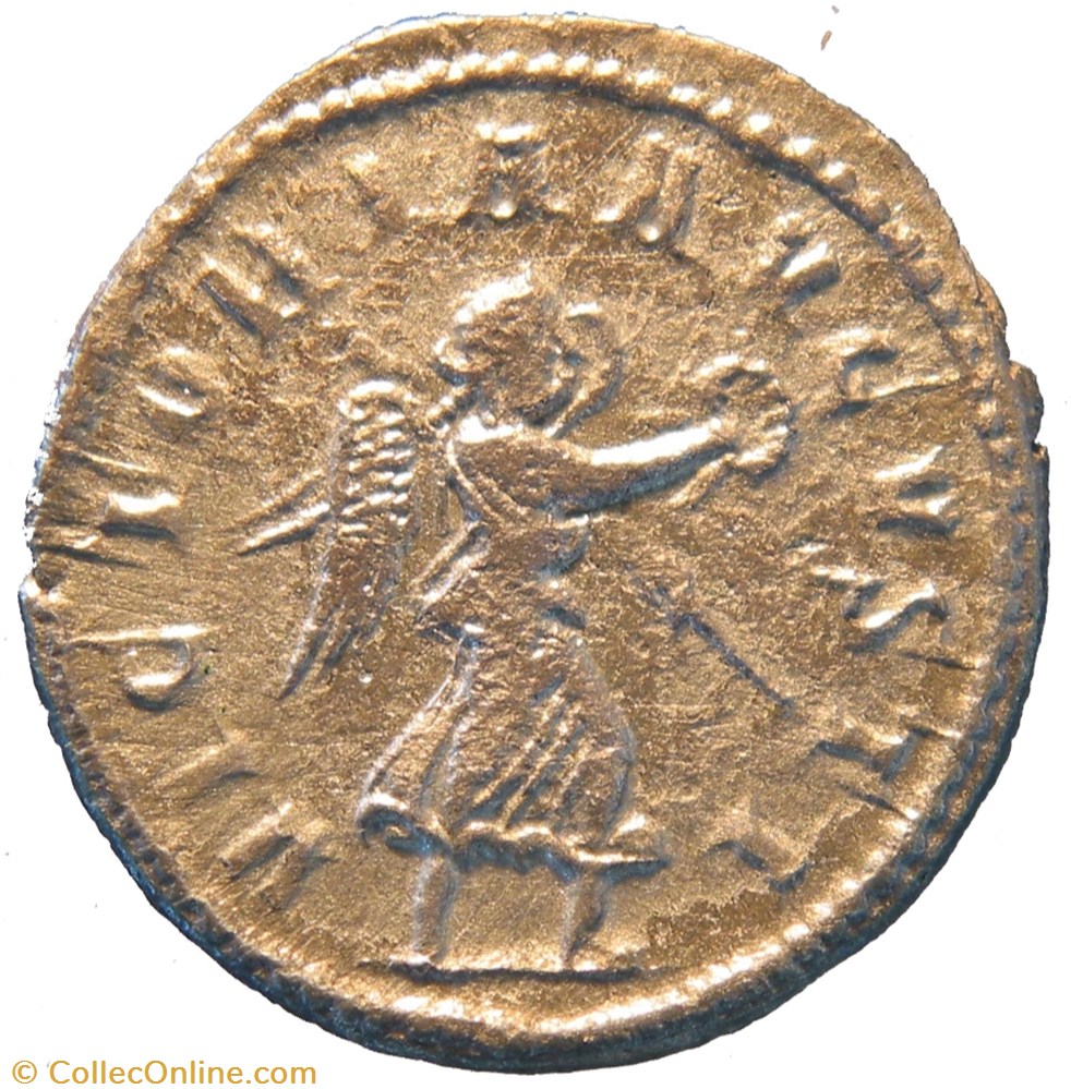 Antoninien 2eme émission phase B Victoire monnaie antique av jc ap romaine antoninien 2eme emission phase b victoire