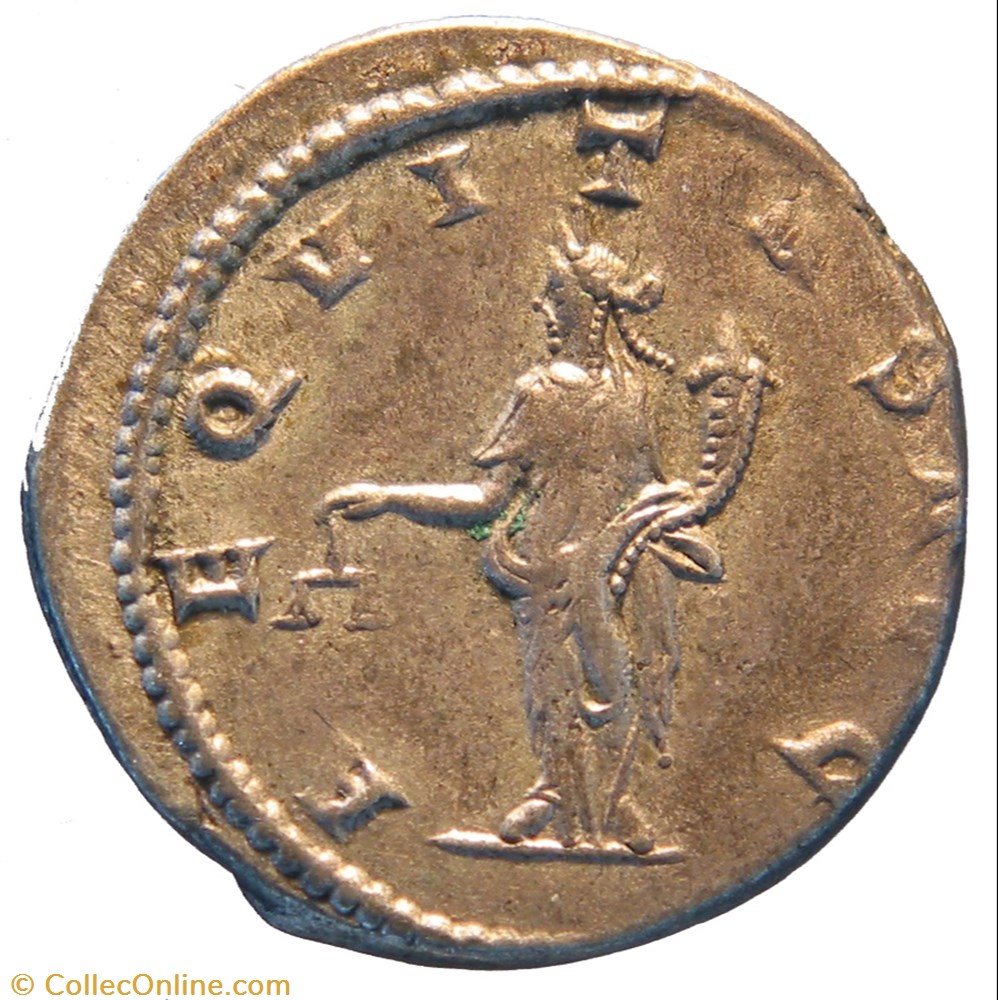 Antoninien 1ere émission Aequitas monnaie antique av jc ap romaine antoninien 1ere emission aequitas