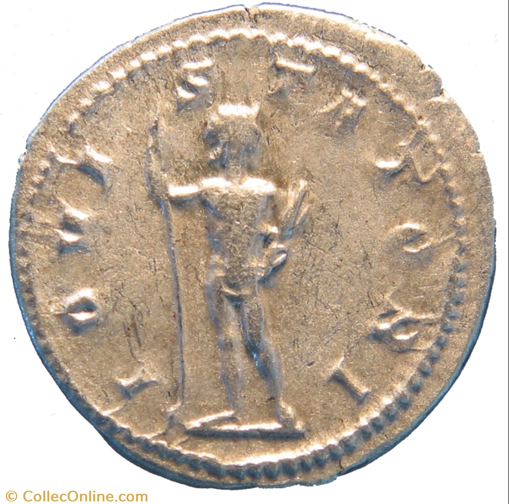 antoninien 4e émission IOVI STATORI monnaie antique av jc ap romaine antoninien 4e emission iovi statori