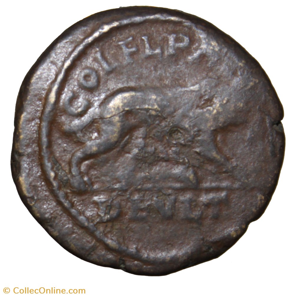 Diassaria Tranquilline, Louve monnaie antique av jc ap romaine provinciale diassaria tranquilline louve