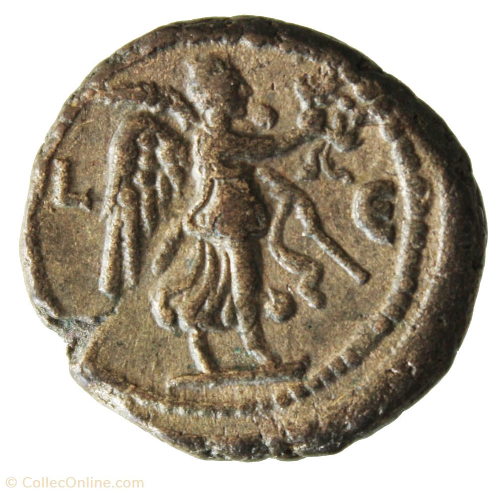 Gordien Auguste an 5 Nike monnaie antique av jc ap romaine provinciale gordien auguste an 5 nike