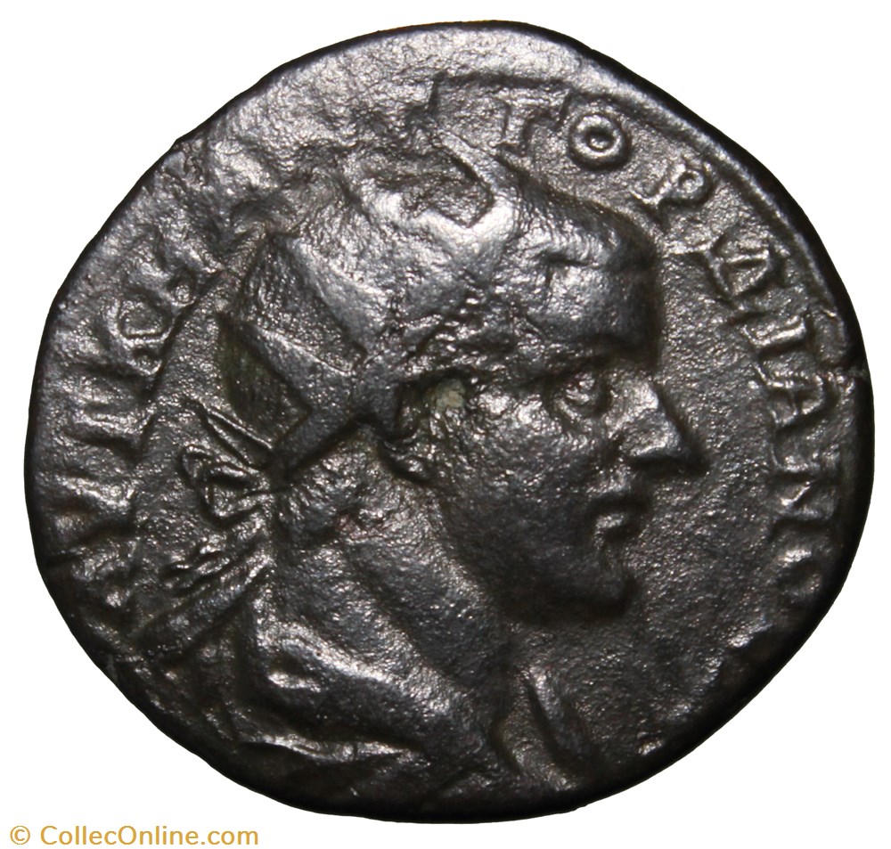 Gordien Hexassaria Triptolemee monnaie antique av jc ap romaine provinciale gordien hexassaria triptolemee