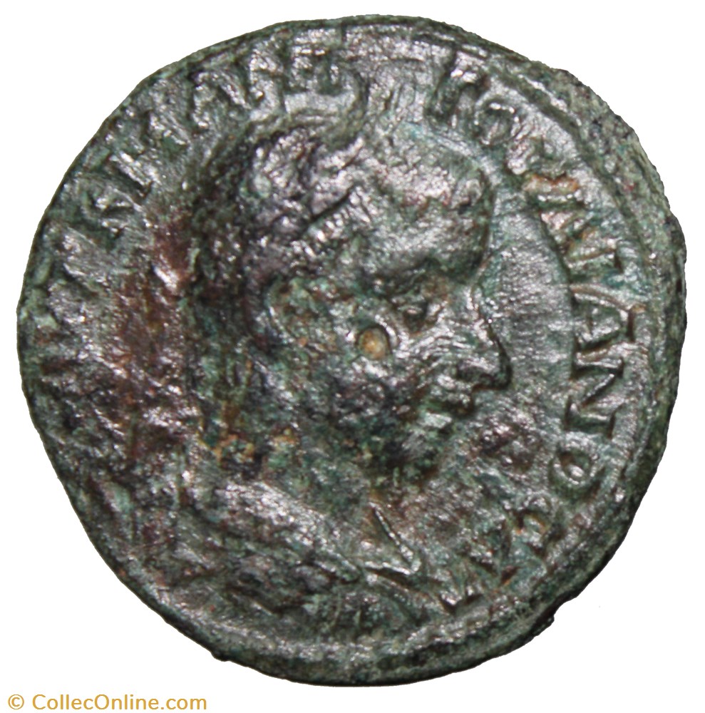 Gordien Tétrassaria Asklepios monnaie antique av jc ap romaine provinciale gordien tetrassaria asklepios