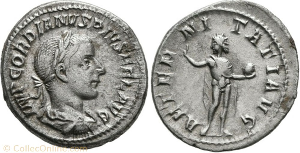 Denier 4e émission AETERNITATI AVG monnaie antique jc ap romaine denier 4e emission aeternitati avg