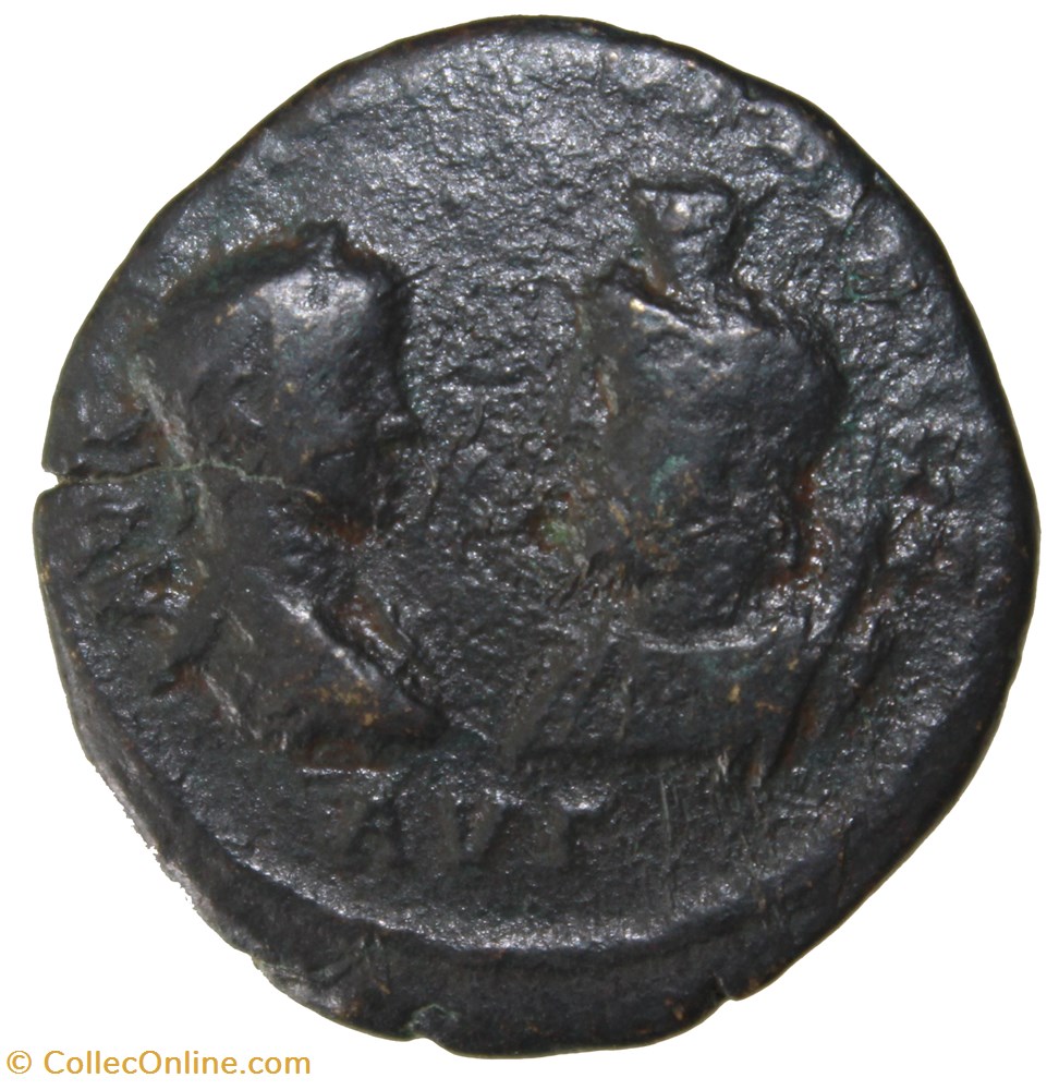 Pentassaria Gordien et Sarapis Nike monnaie antique av jc romaine provinciale pentassaria gordien et sarapis nike