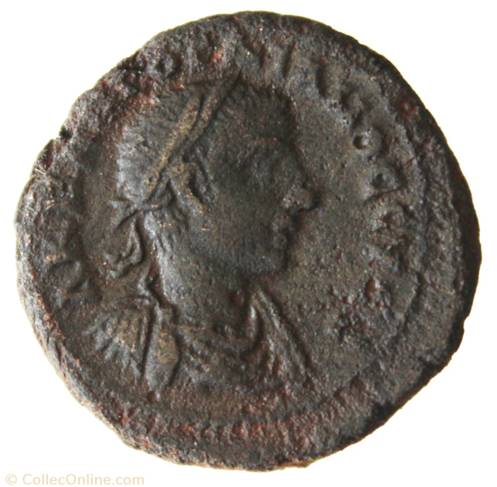 Gordien Auguste an 4 Selene (Buste) monnaie antique av jc ap romaine provinciale gordien auguste an 4 selene buste