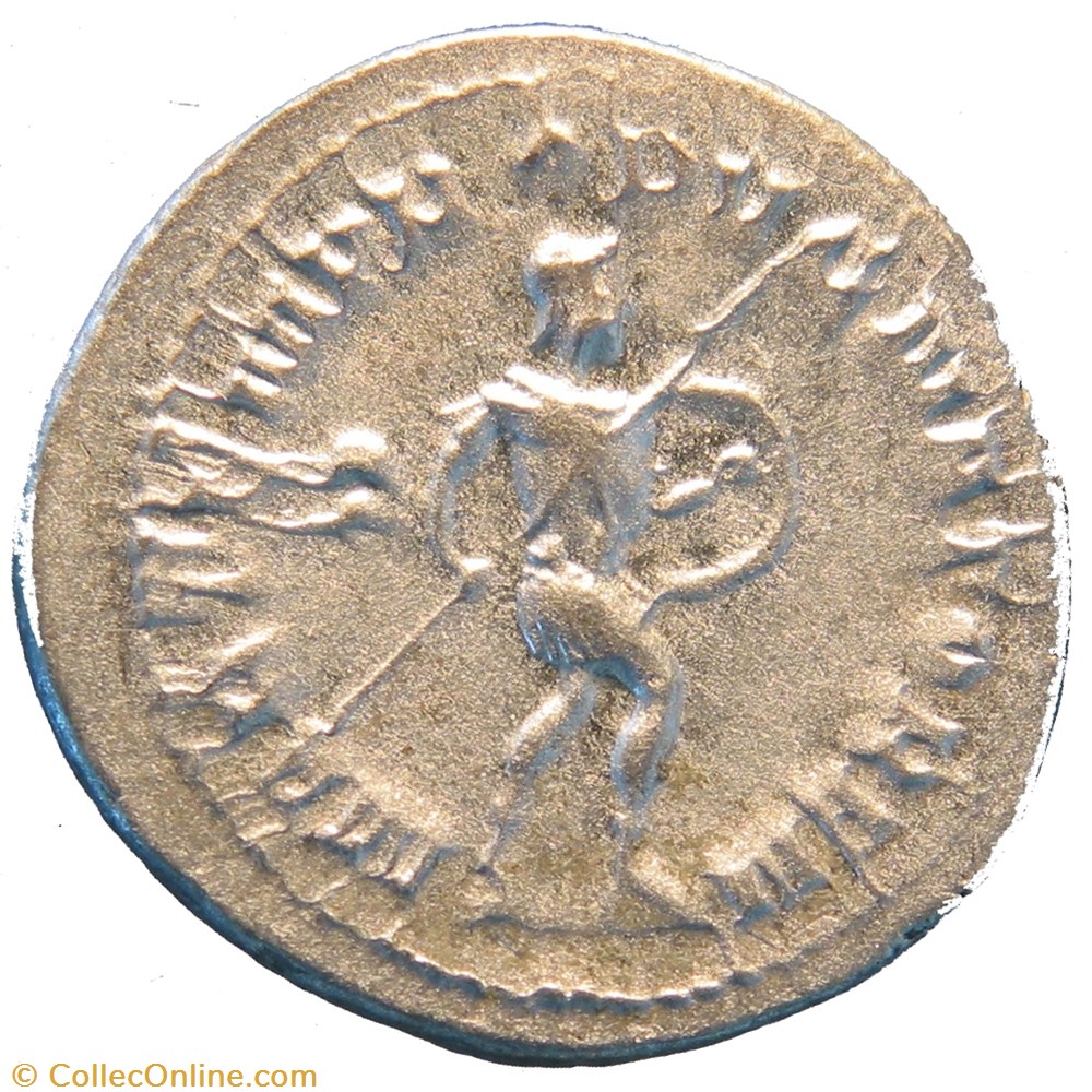 antoninien 5e émission Mars monnaie antique av jc ap romaine antoninien 5e emission mars