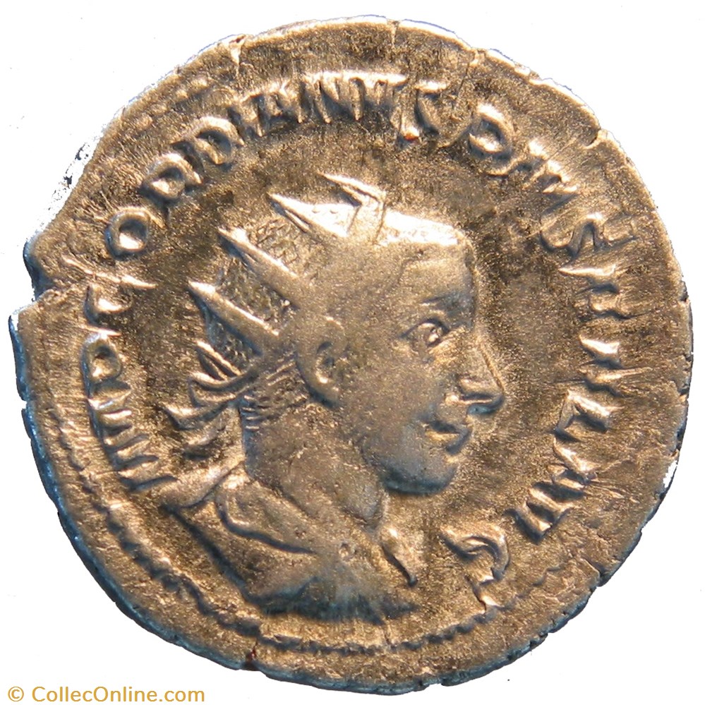 monnaie antique av jc ap romaine antoninien 4e emission gordien