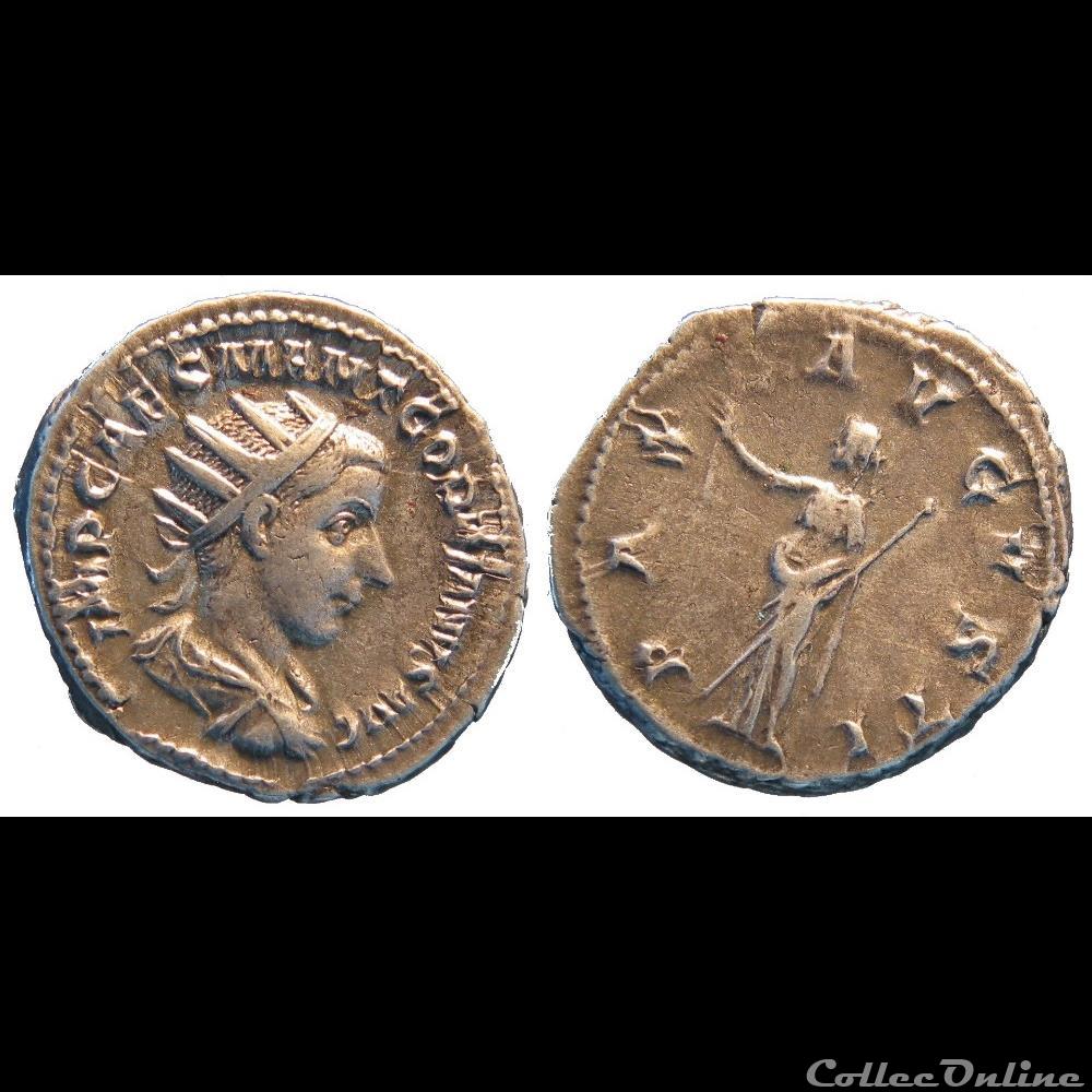 antoninien 1ere émission PAX AVGVSTI monnaie antique jc ap romaine antoninien 1ere emission pax avgvsti