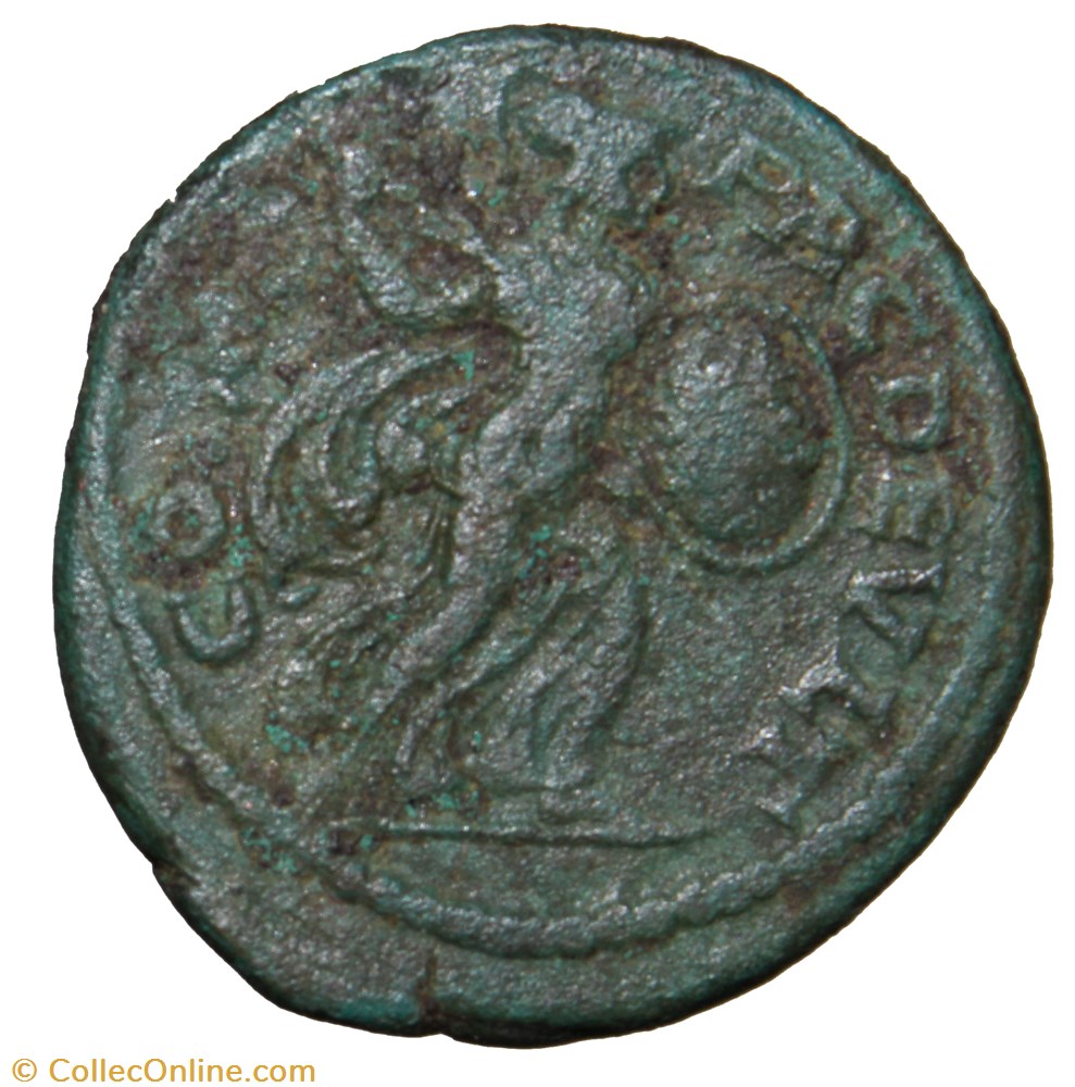 Diassaria Gordien radié, minerve monnaies antiquite av jc ap romaines provinciales diassaria gordien radie minerve