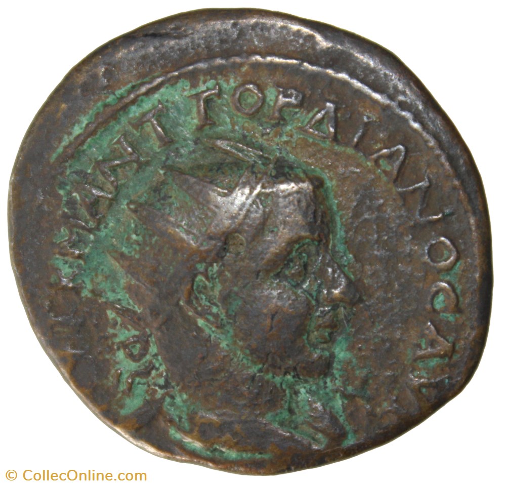 monnaie antique av jc ap romaine provinciale pentassaria hercules