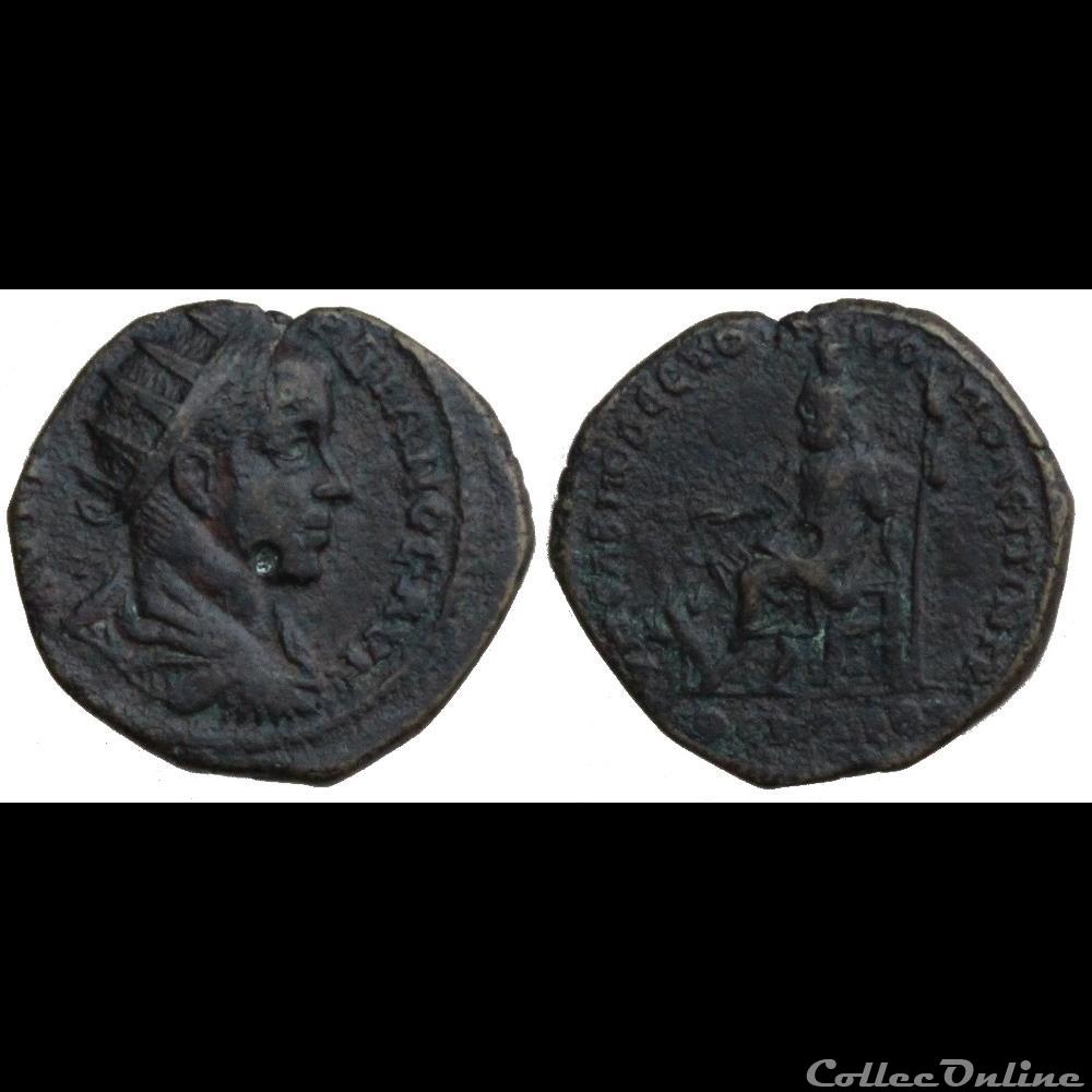 monnaie antique romaine provinciale hades