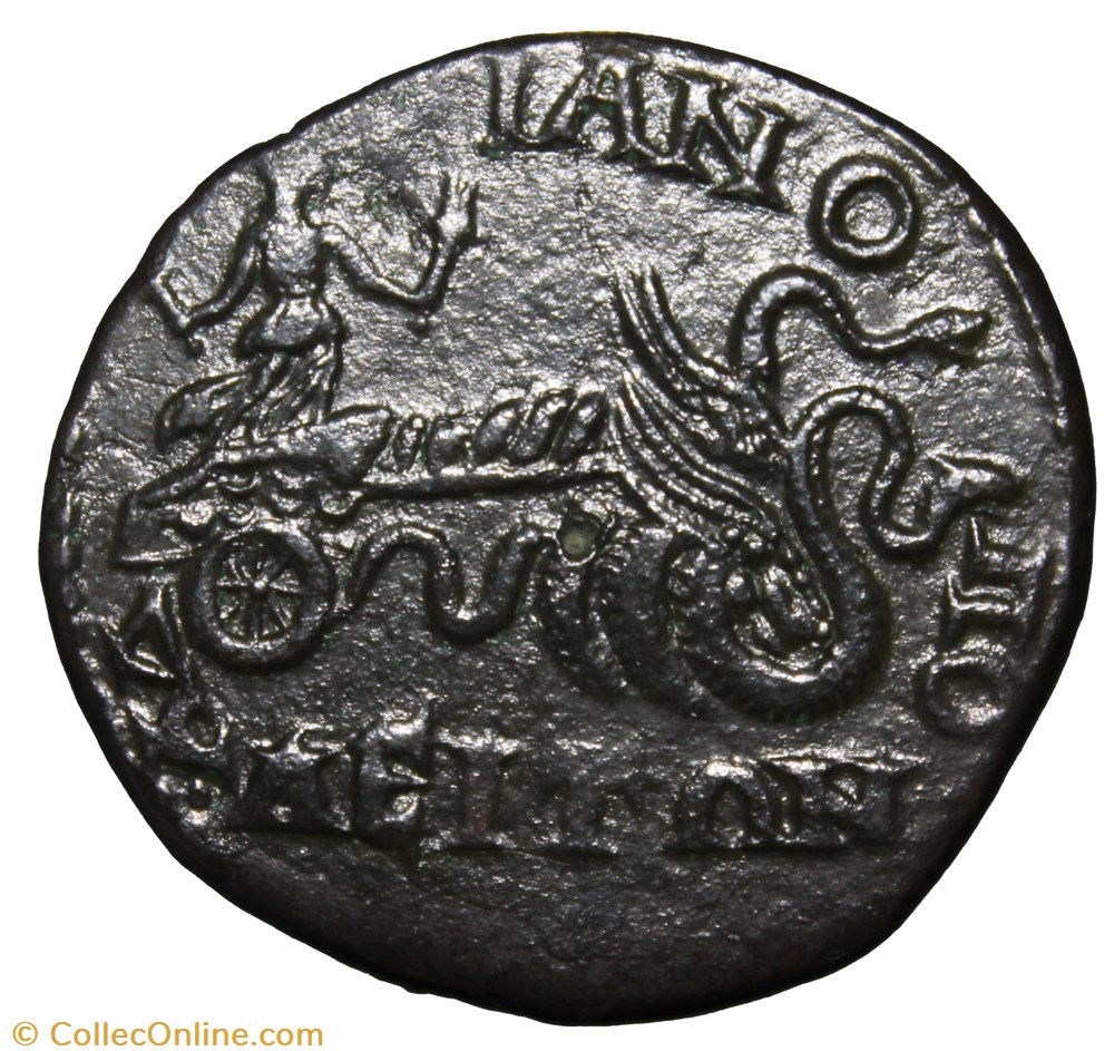 Gordien Hexassaria Triptolemee monnaie antique av jc ap romaine provinciale gordien hexassaria triptolemee