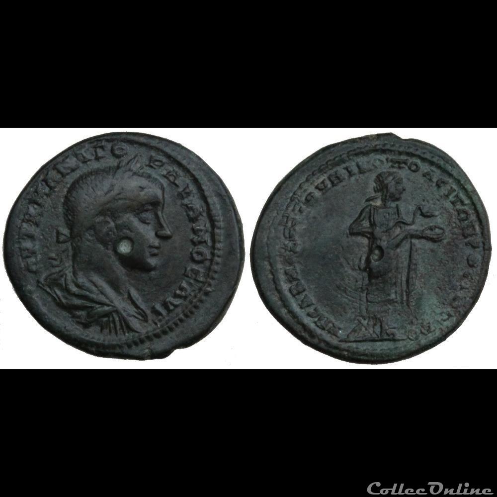 Hygeia monnaie antique romaine provinciale hygeia