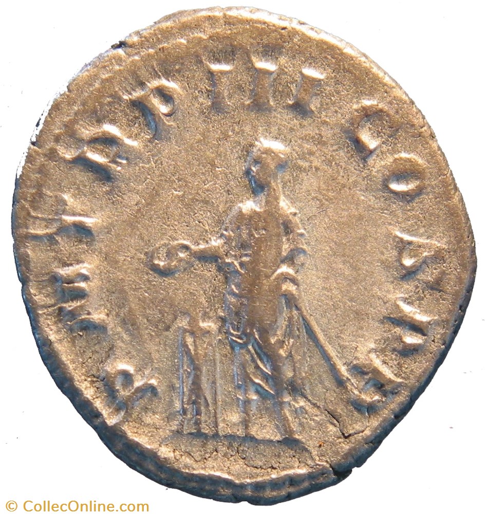 antoninien 3e émission 3e phase gordien monnaie antique av jc ap romaine antoninien 3e emission 3e phase gordien