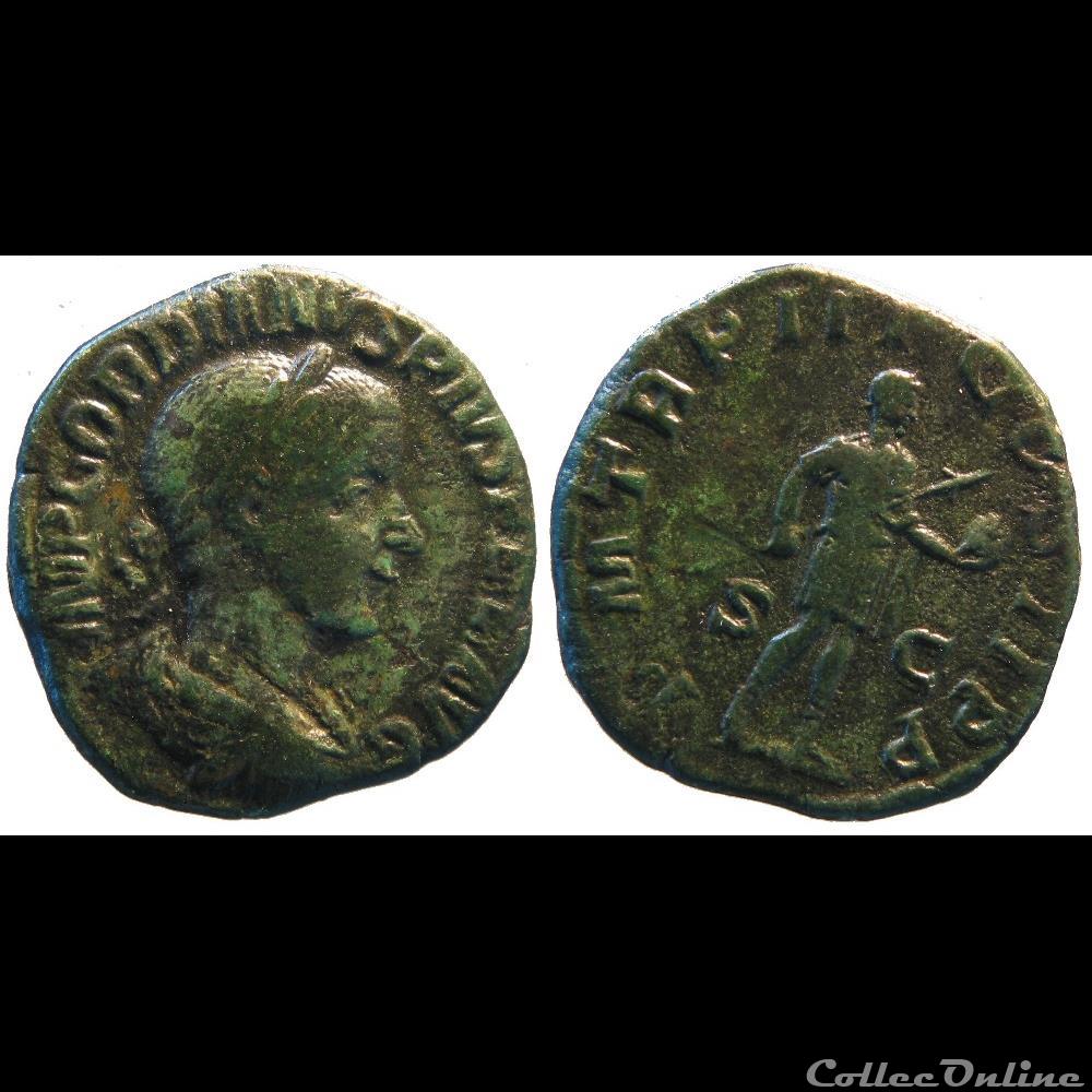 monnaie antique romaine sesterce