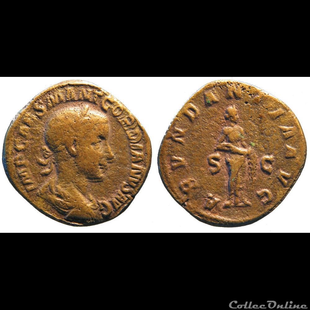 sesterce monnaie antique romaine sesterce