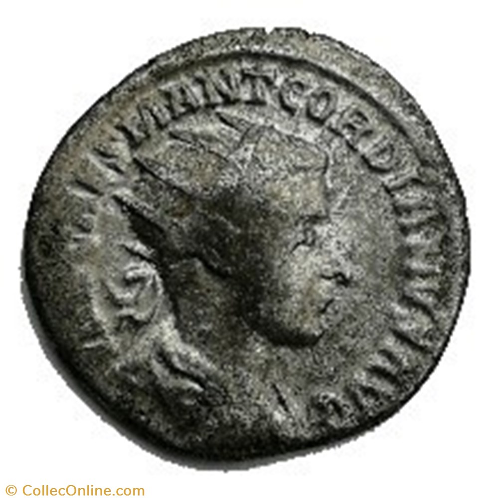 monnaie antique av jc ap romaine antoninien 1ere emission rome faute