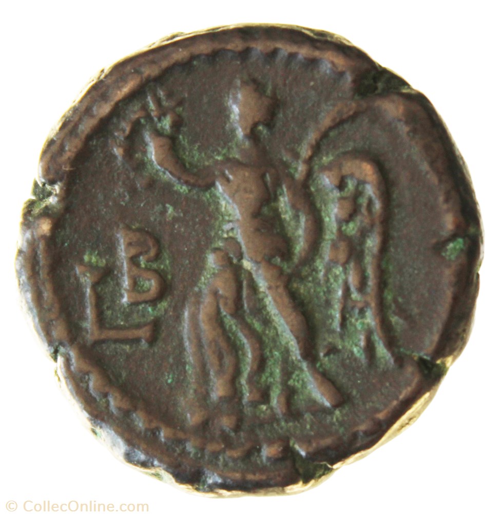 Gordien Auguste an 2 Nike monnaie antique av jc ap romaine provinciale gordien auguste an 2 nike