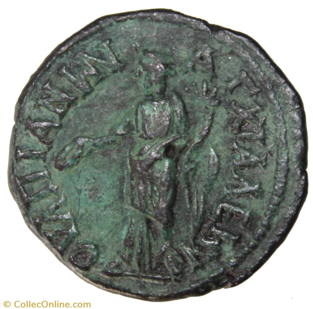 monnaie antique av jc ap romaine provinciale gordien et tranquilline pentassaria homonia