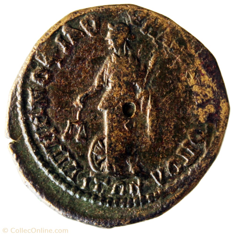 Tétrassaria Dikaiosine monnaie antique av jc ap romaine provinciale tetrassaria dikaiosine