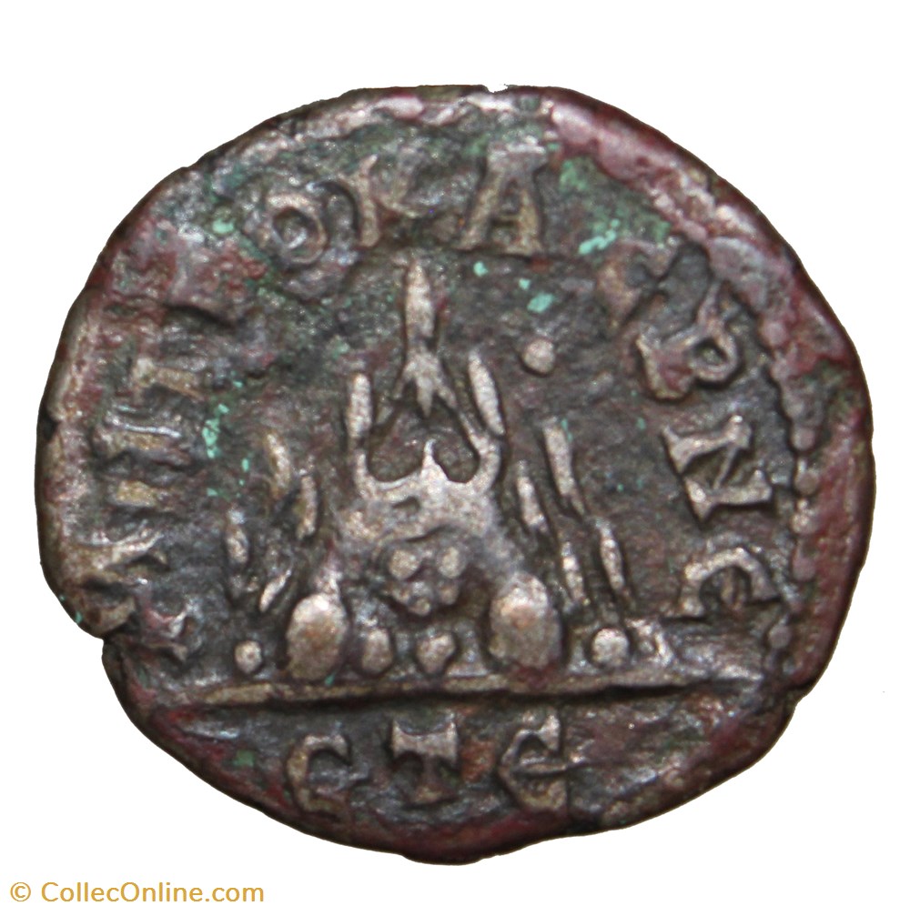 Tranquilline drachme an 5 Point à droite monnaie antique av jc ap romaine provinciale tranquilline drachme an 5 point a droite