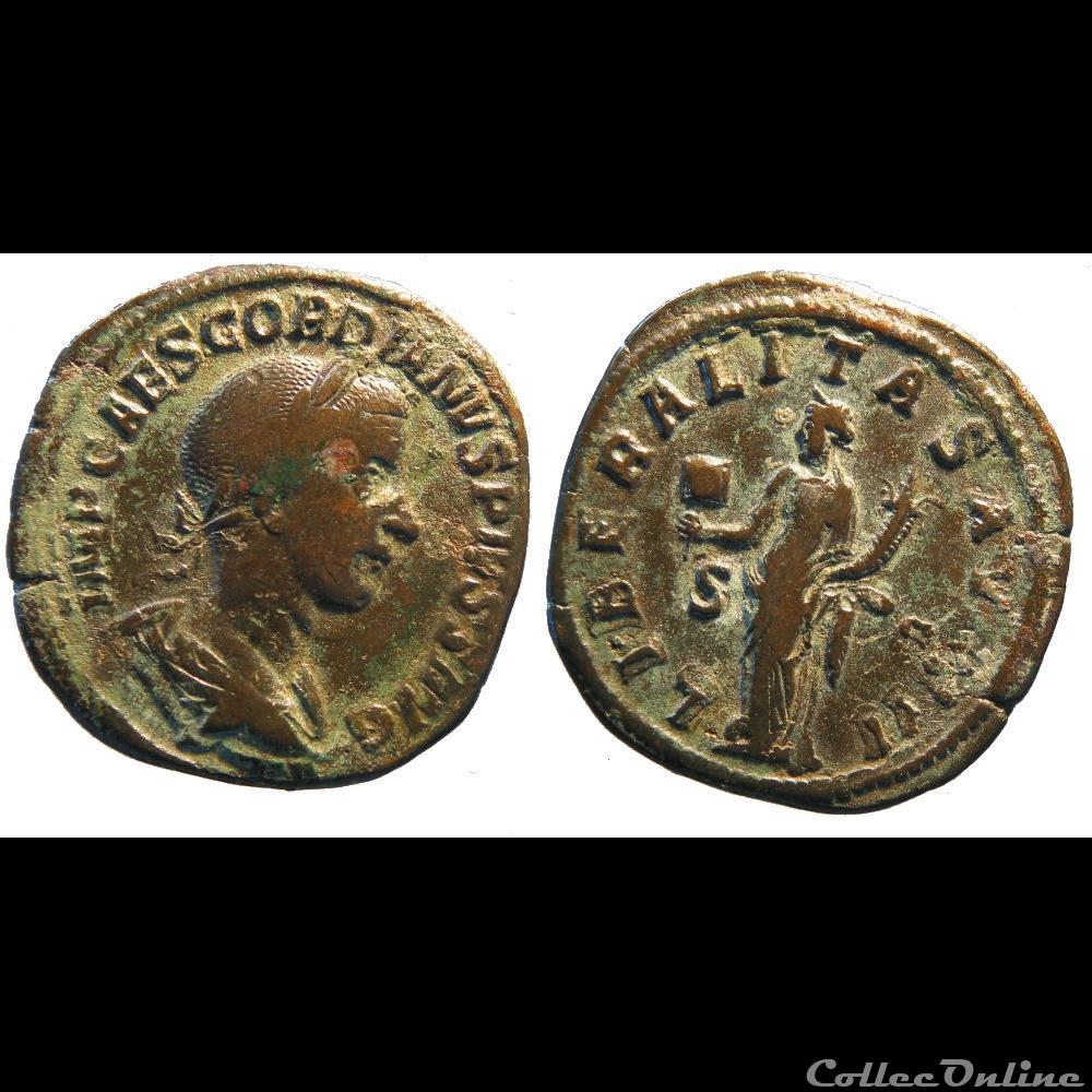 sesterce monnaie antique romaine sesterce